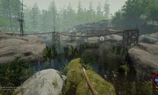 A fabulous base location above a lake. This is an awesome base location!