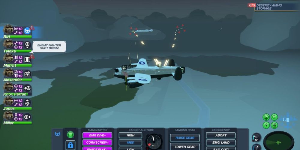 This gives you a balance of everything, giving you a good chance of survival