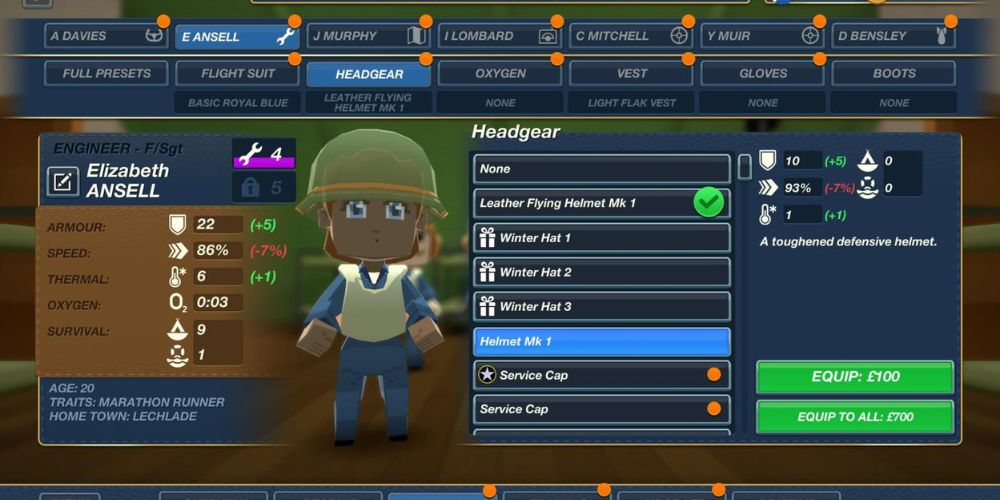 These allow your crew to do their job better and take more damage