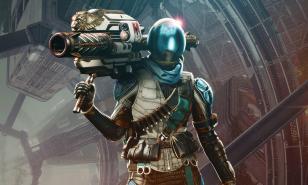 Destiny 2: How To Get the Gjallarhorn Player character in Destiny 2 showing how to get the Gjallarhorn missile launcher