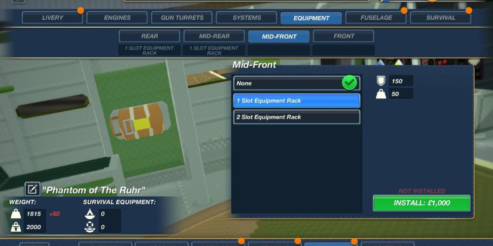 These allow you to carry more equipment such as med kits parachutes or fire extinguisher