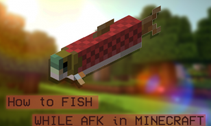 How to AFK Fish Thumbnail of a Salmon in Minecraft