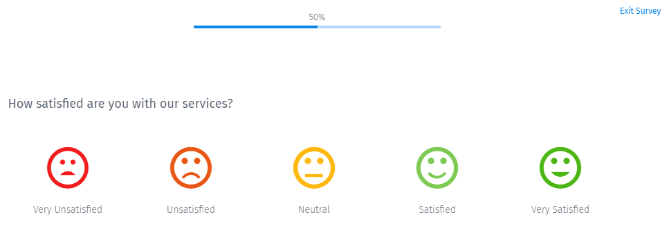 progress bar in surveys