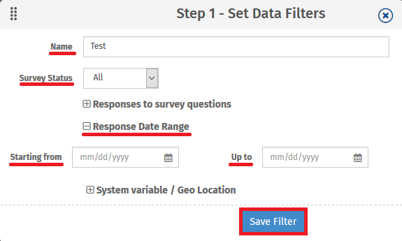 Correlation analysis